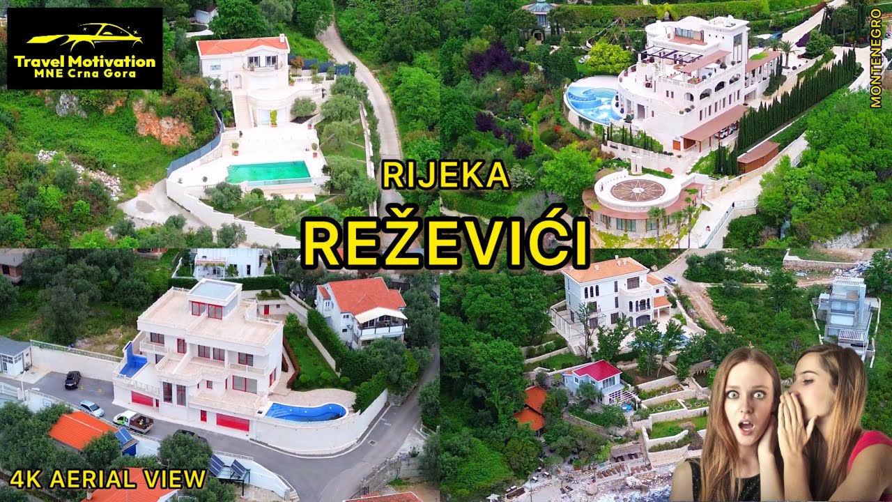 RIJEKA REŽEVIĆI snimak dronom u Aprilu 2024 - RIJEKA REŽEVIĆI [4K Aerial View] MNE Crna Gora