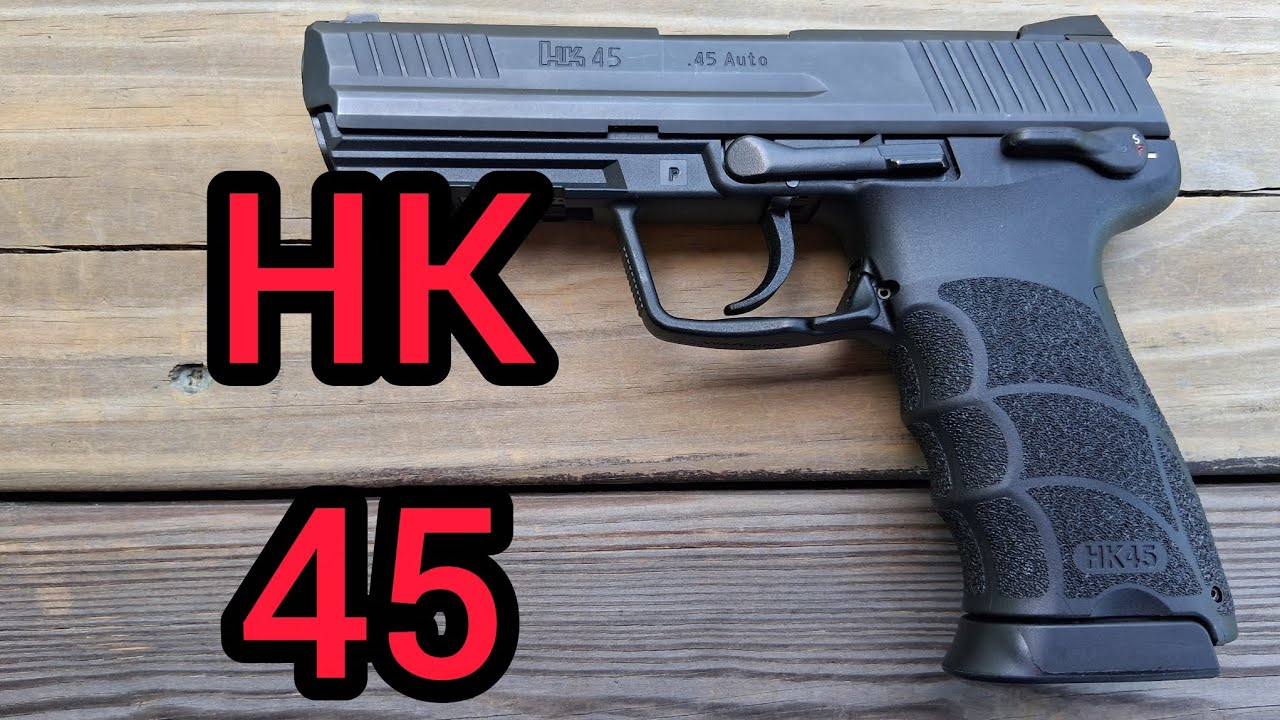 Обзор и стрельбы из HK 45