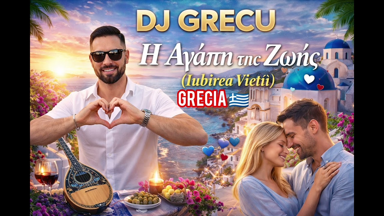 DJ GRECU – Η Αγάπη της Ζωής (Iubirea Vieții) 🇬🇷❤️ 2026