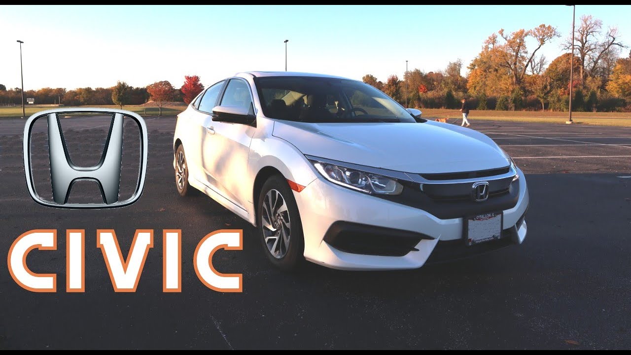 Honda Civic EX 2.0L 2016 года: очень прямолинейный автомобиль