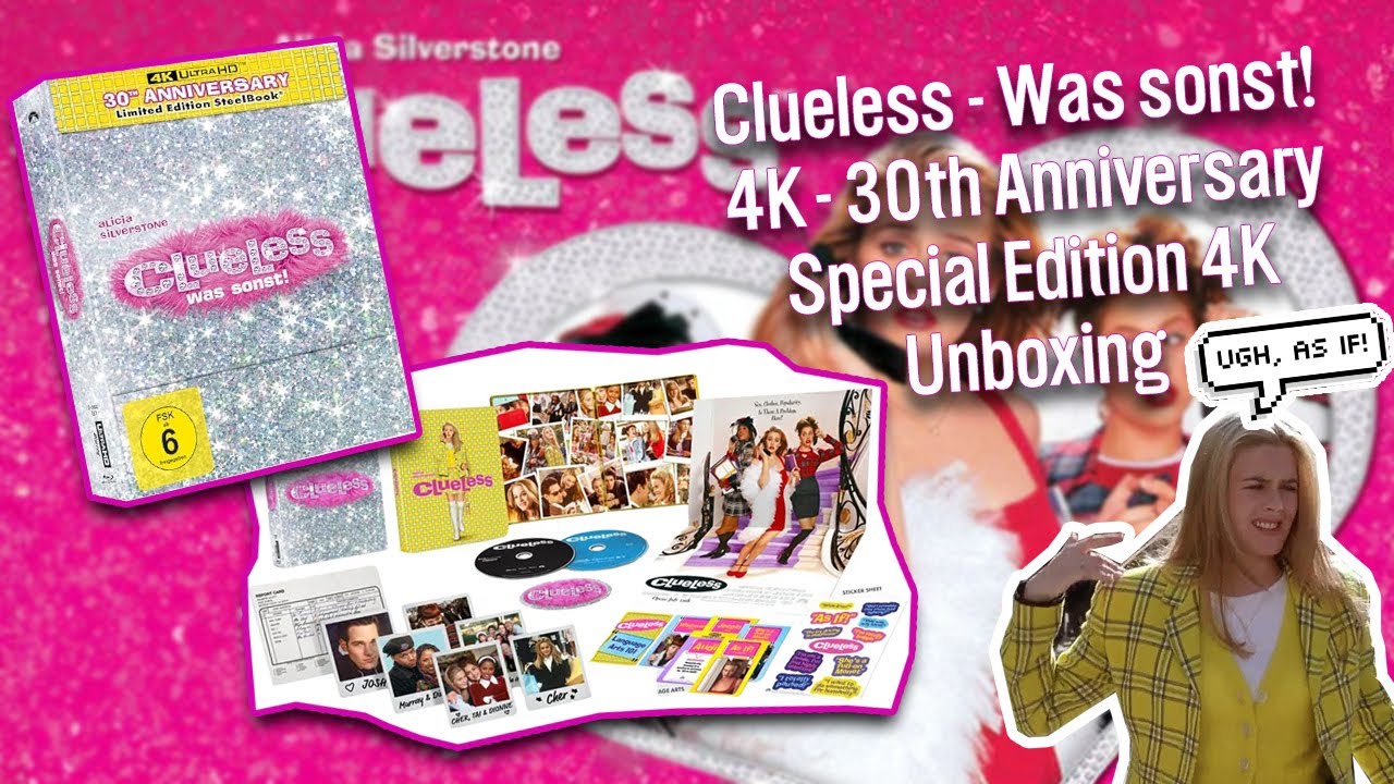 Clueless 30th Anniversary Edition | Unboxing | Review | Alicia Silverstone | Teenmovies | 90s Movies