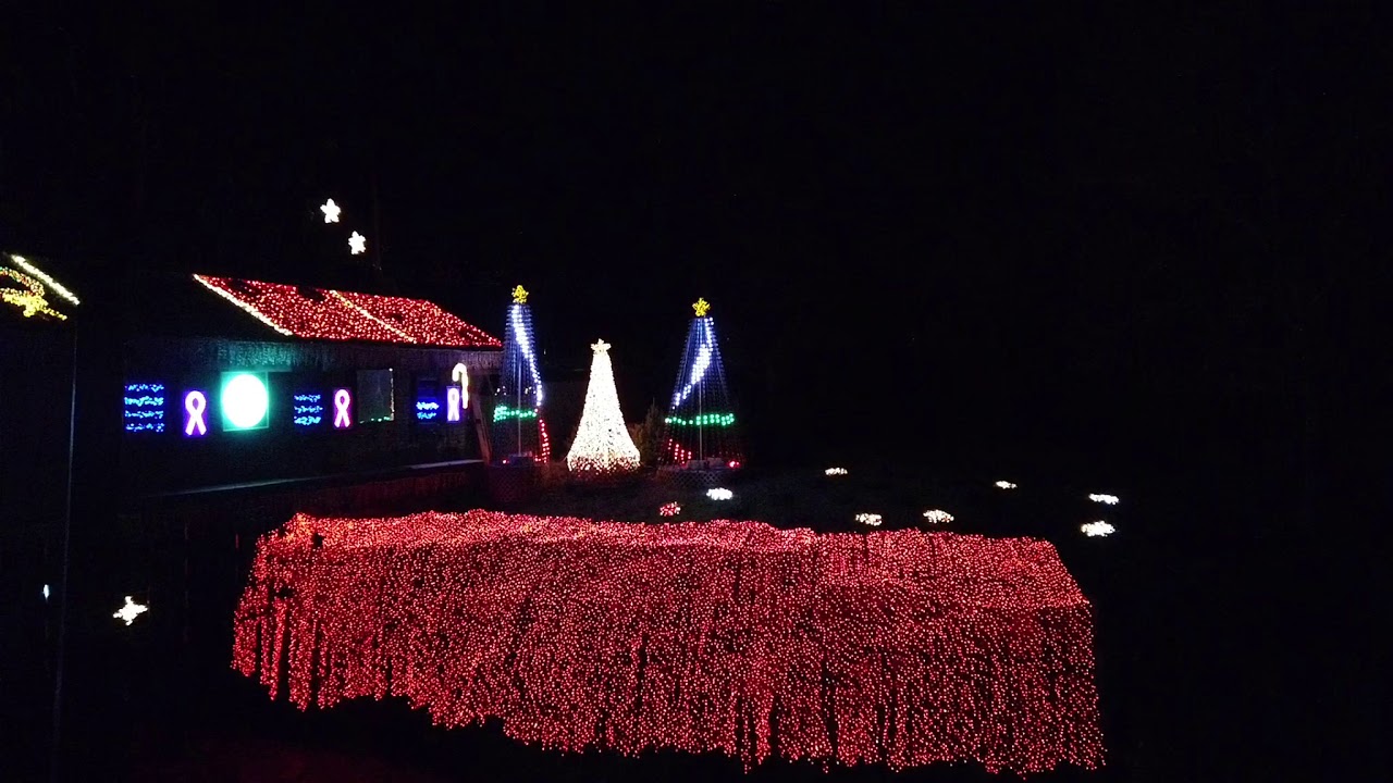 Clifton Mill light show 2020, Clifton, Ohio