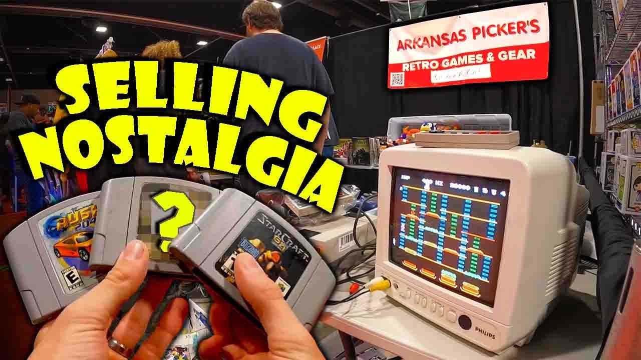 Can I Sell RETRO GAMES at a COMIC CON?