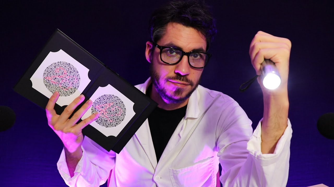 ASMR Nouvel examen des yeux - Roleplay FR