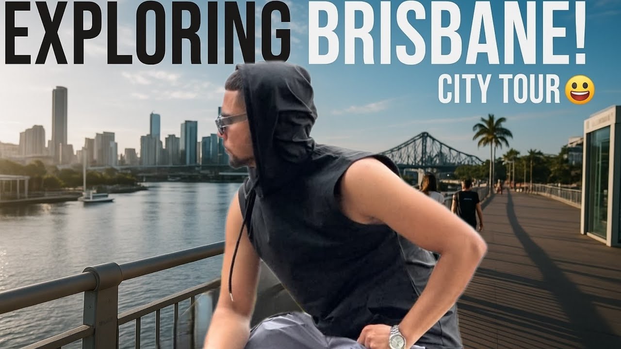 “Brisbane City Tour 🇦🇺  | Stunning Views, Food & Vibes”