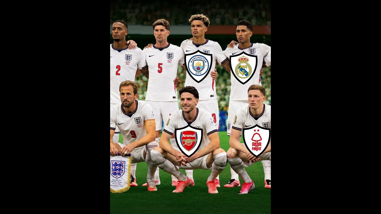 Squad ENGLAND FIFA World Cup 2026  #shortsfeed