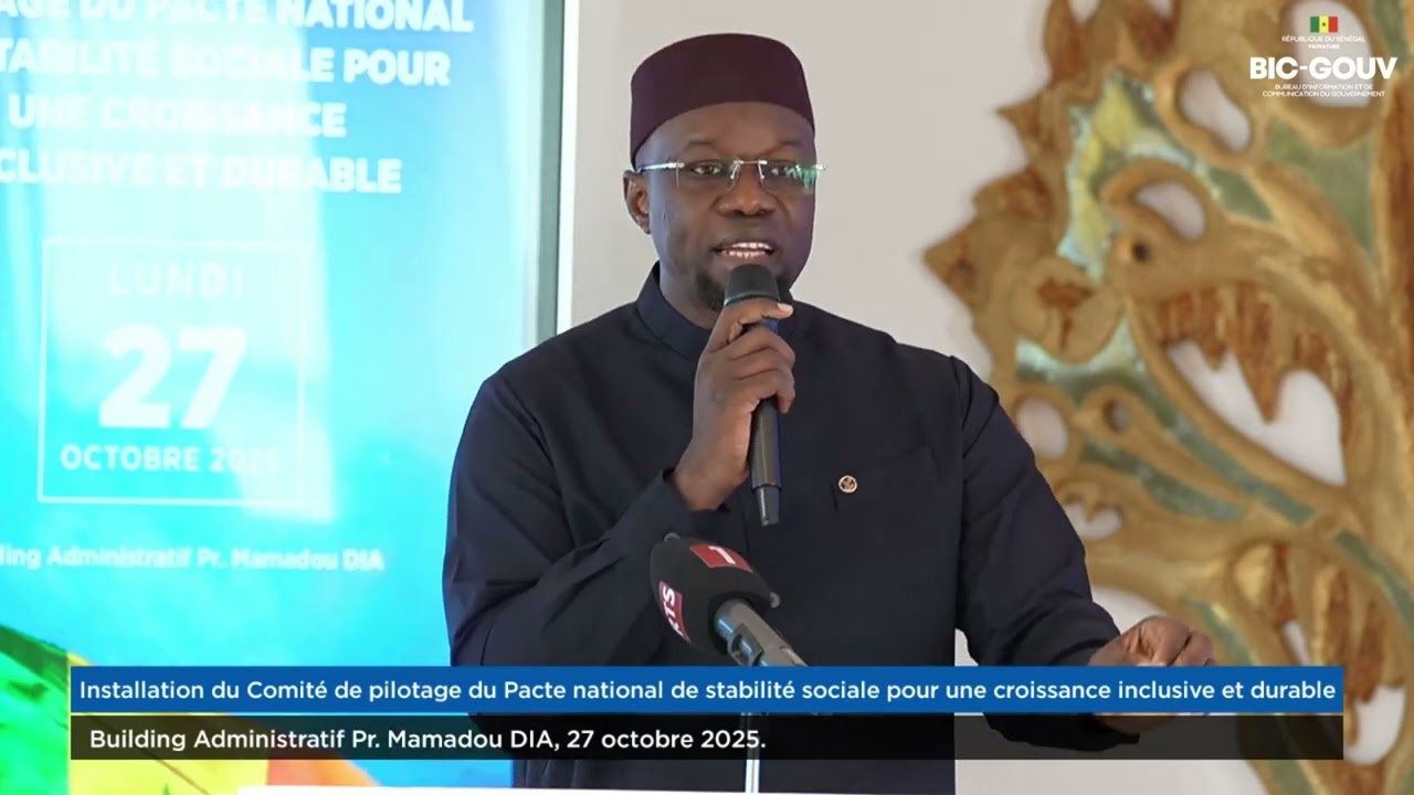 Ousmane Sonko annonce une r&eacute;orientation du budget pour mieux r&eacute;pondre aux pr&eacute;occupations sociales.