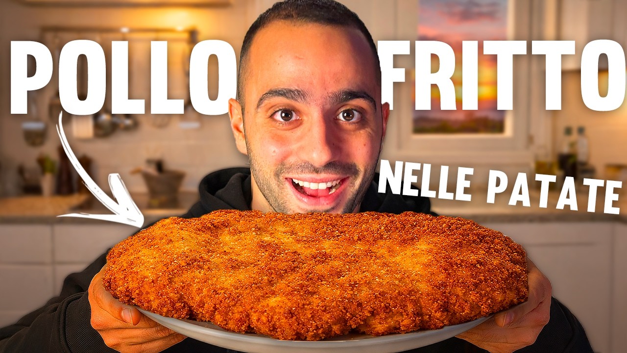 COTOLETTA GIGANTE RIPIENA DI PATATE