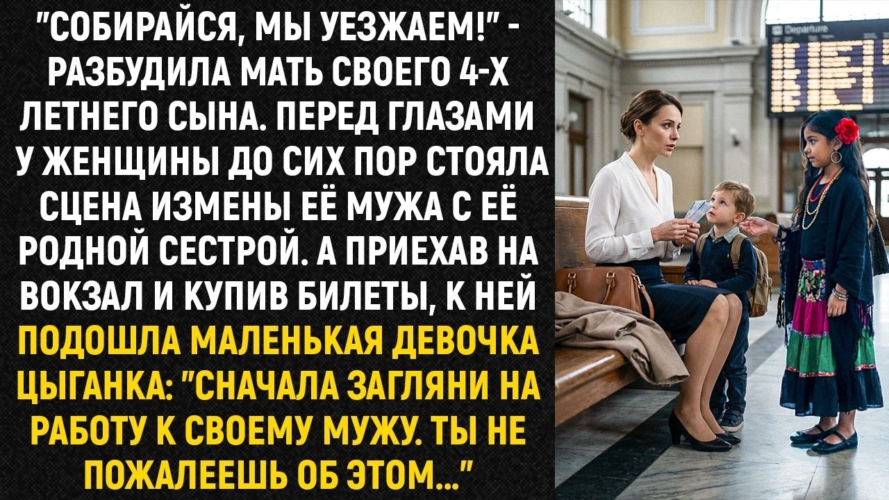 Собирайся, мы уезжаем! - разбудила мать своего 4-х летнего сына. Перед глазами у женщины...