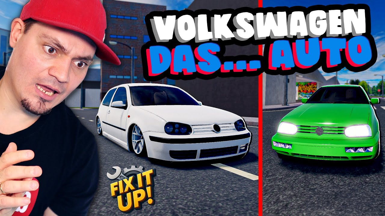 🚘 Operacja Tuning - NOWY VW GOLF 4 / 3 VR6 - Volkswagen Das Auto | Roblox Fix It Up