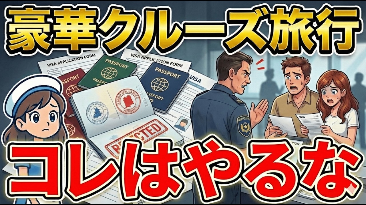【知らなきゃヤバイ】クルーズ旅行で初心者がやりがちなミスTOP10！