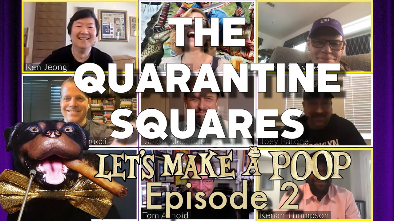 Let's Make A Poop: Quarantine Squares Edition w/Triumph the Insult Comic Dog - Extended Cut