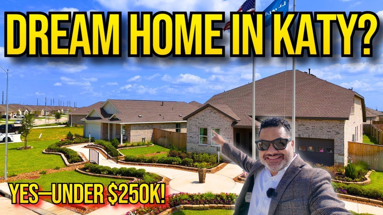Discover Katy, Texas: Best New Construction Homes Starting UNDER $250K!