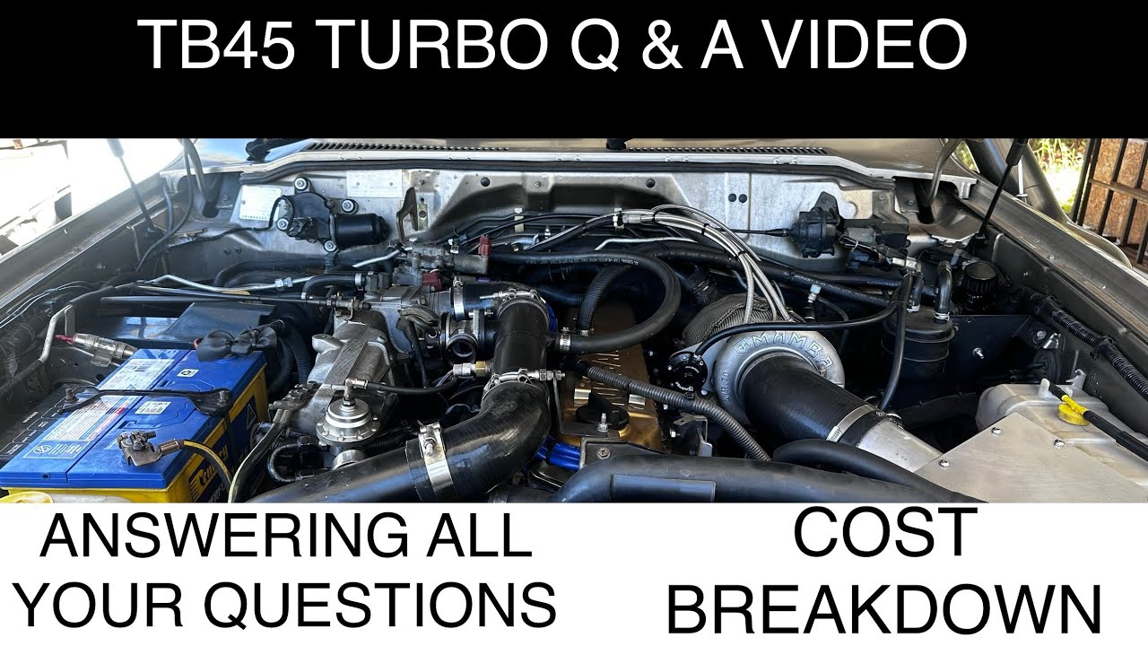 TB45 TURBO Q AND A !!!