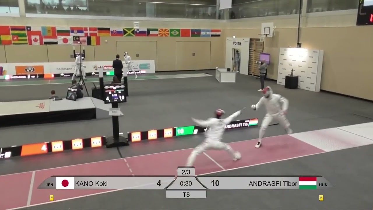 Heidenheim World Cup 2025 SME - L8 - Kano Koki JPN v Tibor Andrasfi HUN