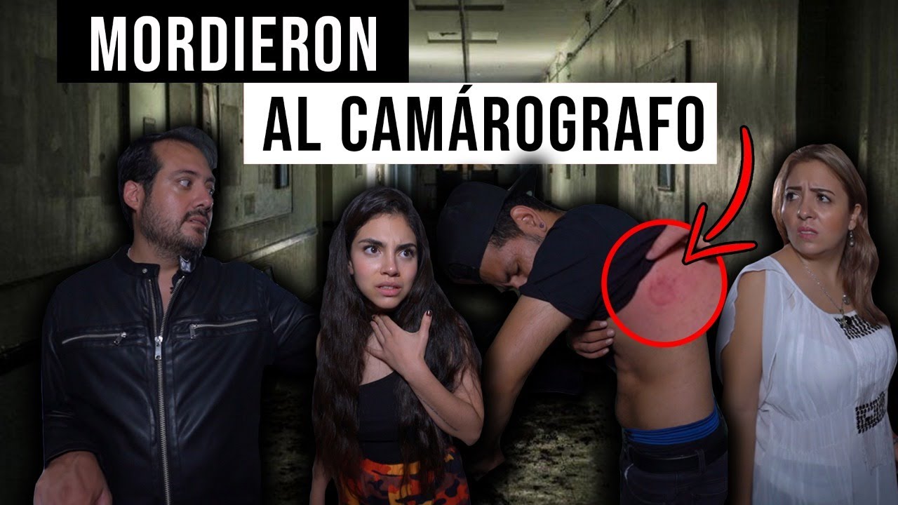¡Camarógrafo mordido por entidad en hospital abandonado!