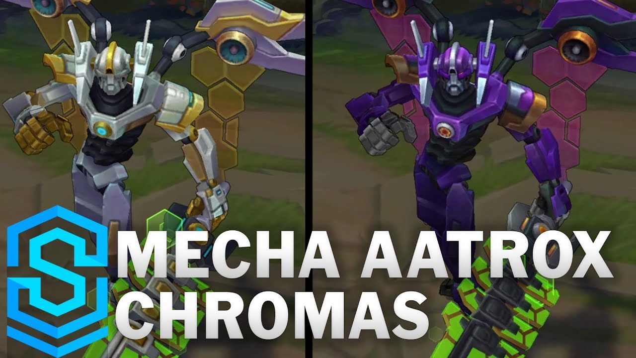 Mecha Aatrox Chroma Skins
