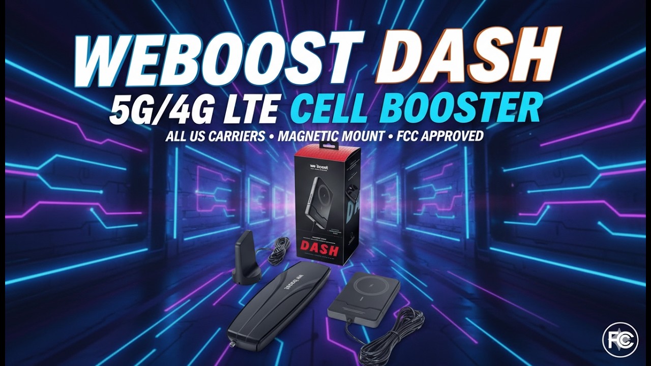 weBoost Dash Review 2026 &mdash; Cell Signal Booster + Wireless Charger for Cars!