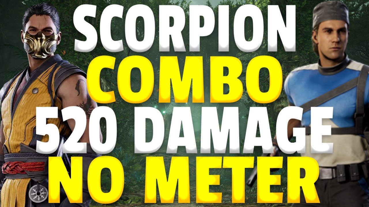 *NEW* MK1 SCORPION COMBOS - Mortal Kombat 1 Scorpion Combos