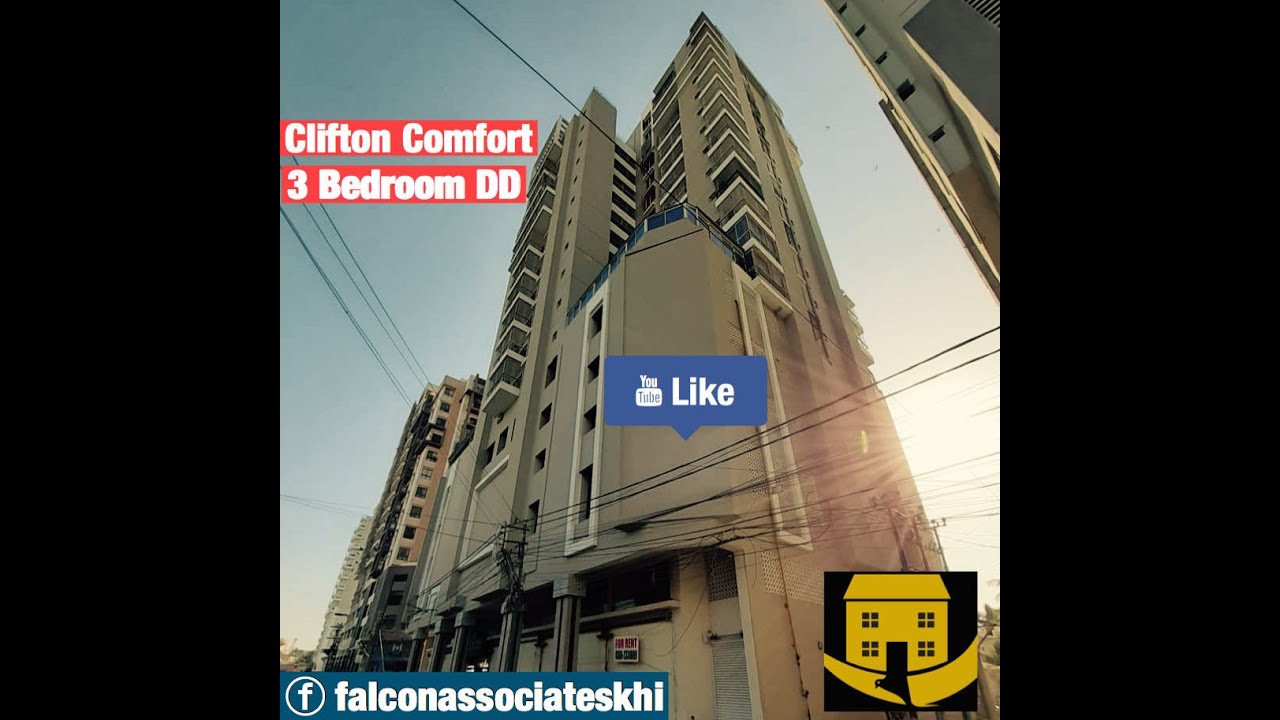 Clifton Comfort | Clifton block 9 | Flat for sale in Karachi