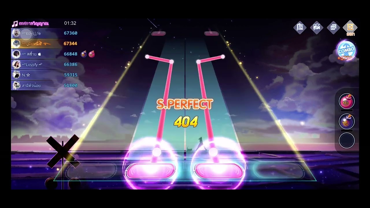 Idol Party - the festival of ghost (เทศกาลวิญญาณ), item mode, playing on iphone