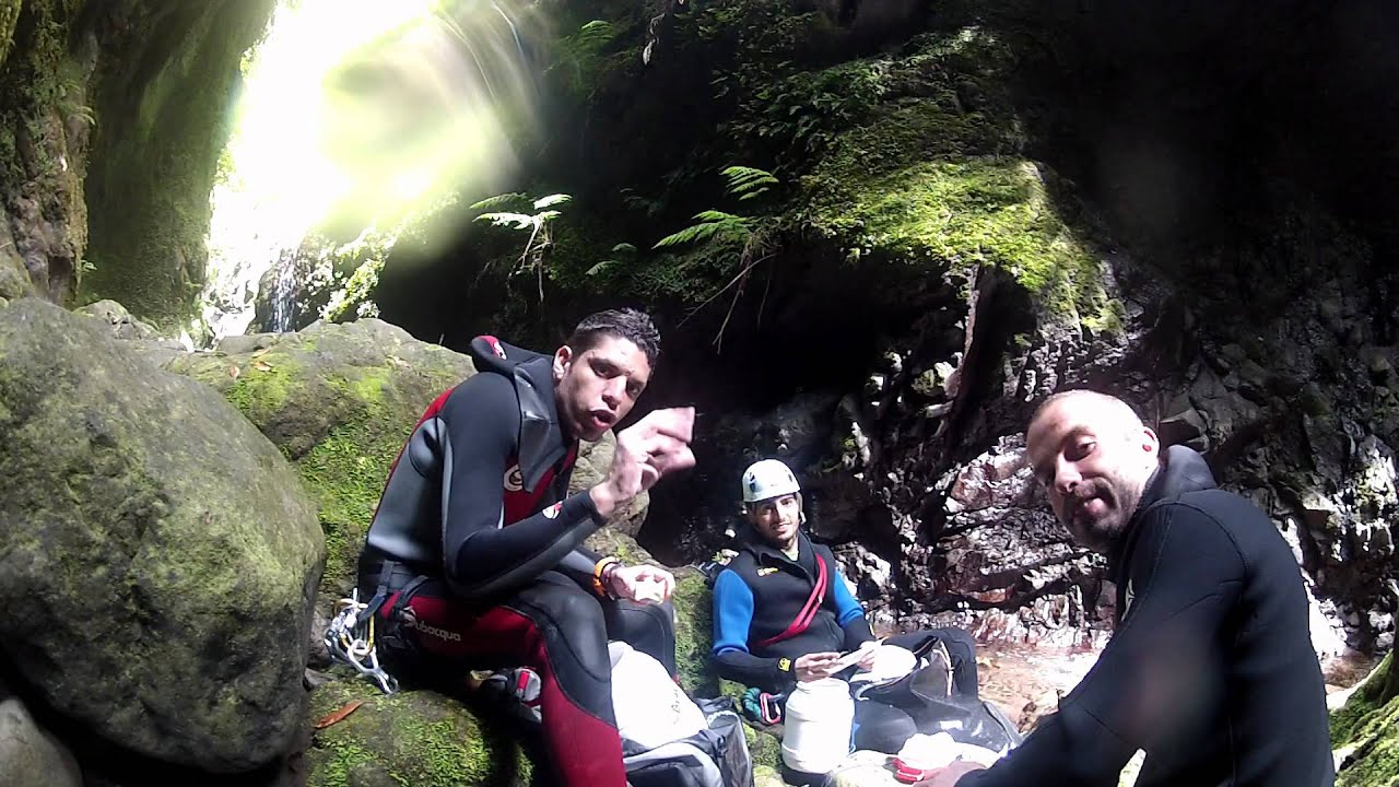 Canyoning Ribeira do Inferno Inferior-Seixal/ Ilha da Madeira-Portugal