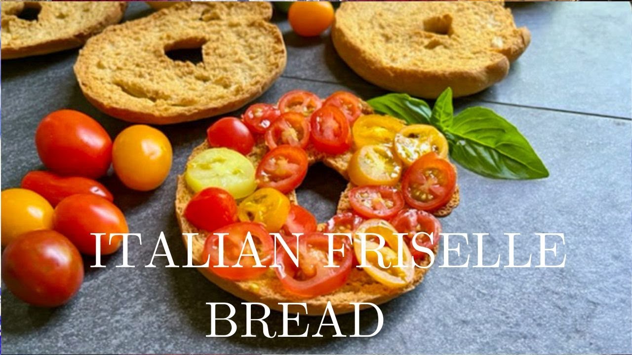 Friselle Bread Recipe Demonstration