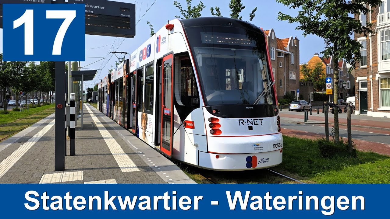 HTM lijn 17: Statenkwartier - Wateringen | HTM 5055 | 2025