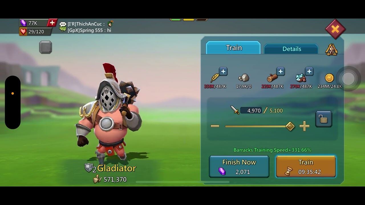 Latih troops di event speed up +hell event #lordsmobile @LordsMobile 