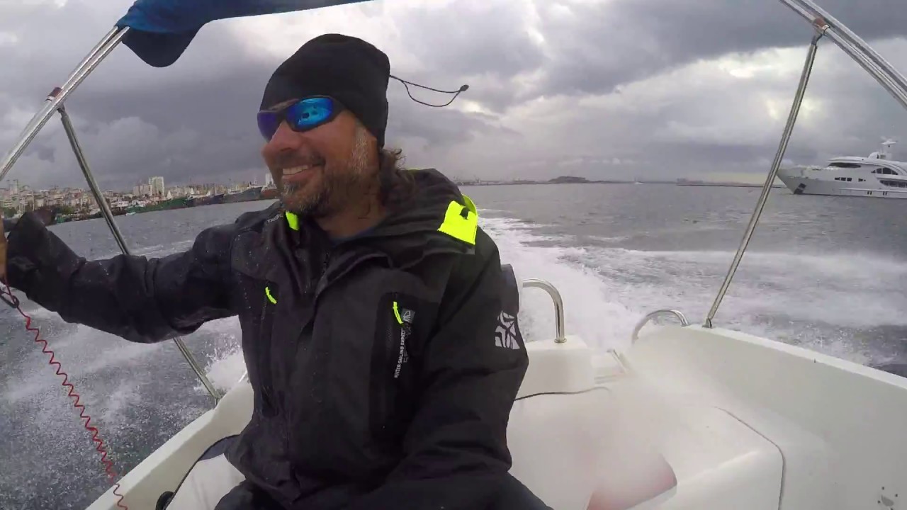isatek Cobra 495 ile fırtınalı havada performans testi Evinrude Etec 60hp
