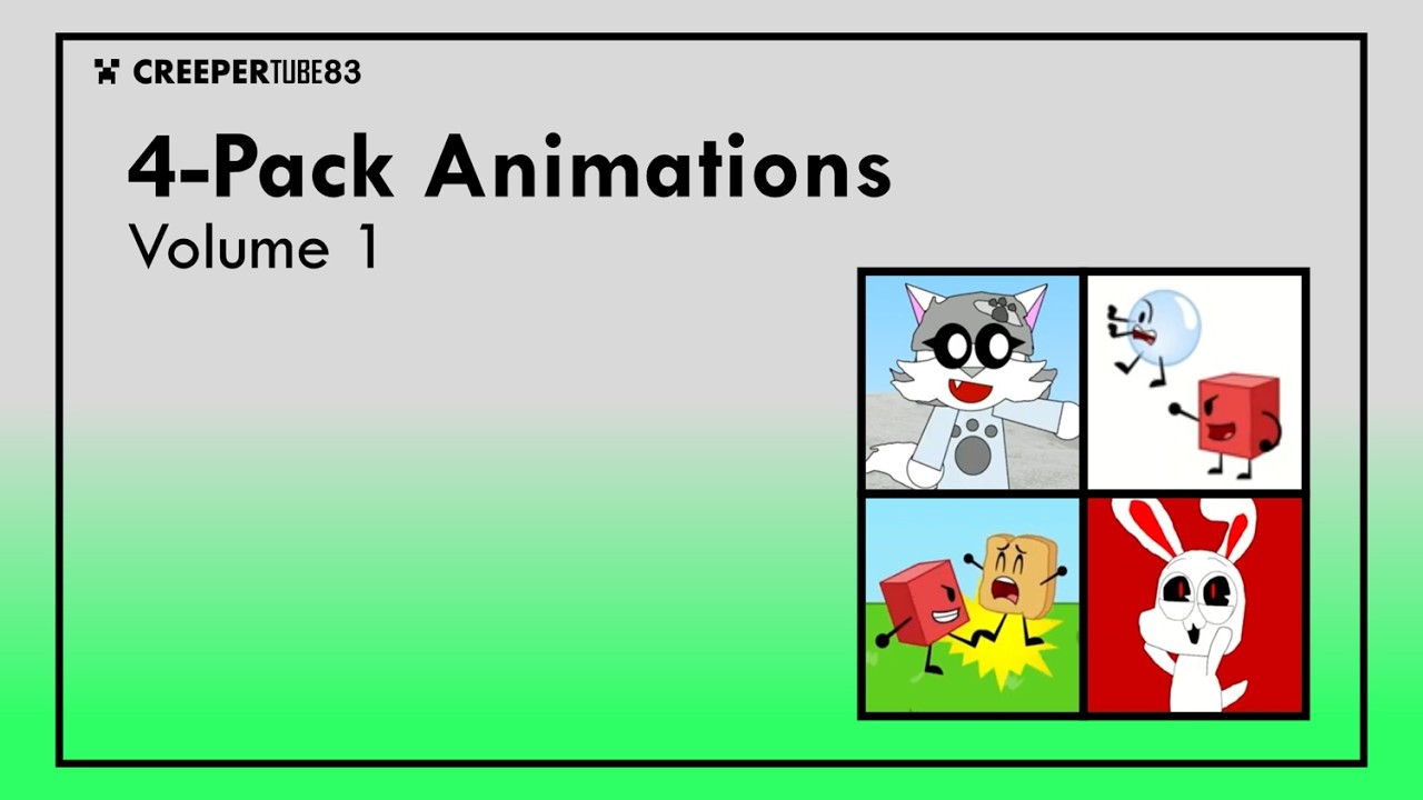 [CT83] 4-Pack Animations (Volume 1)