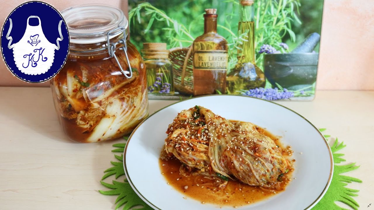 Mein erstes Kimchi selbst gemacht - super lecker!