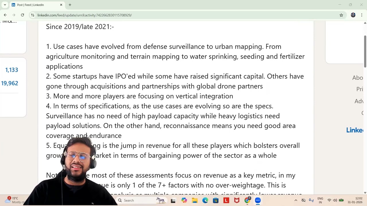Top Drone Tech Companies in India | Strategic and Tactical factors | House of Analyst Ankur