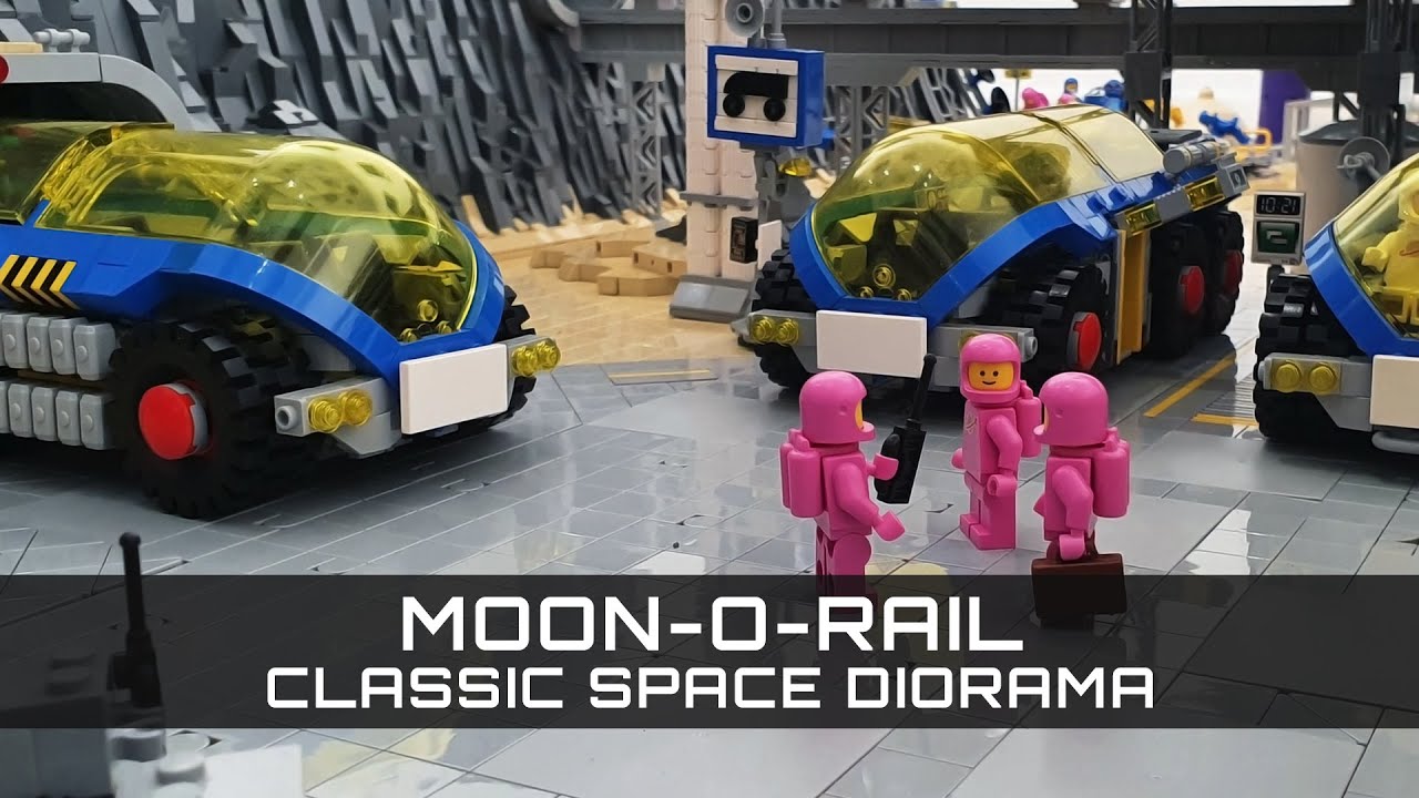 Classic Space Diorama and much more! Lego Wawlug Exhibition 2021