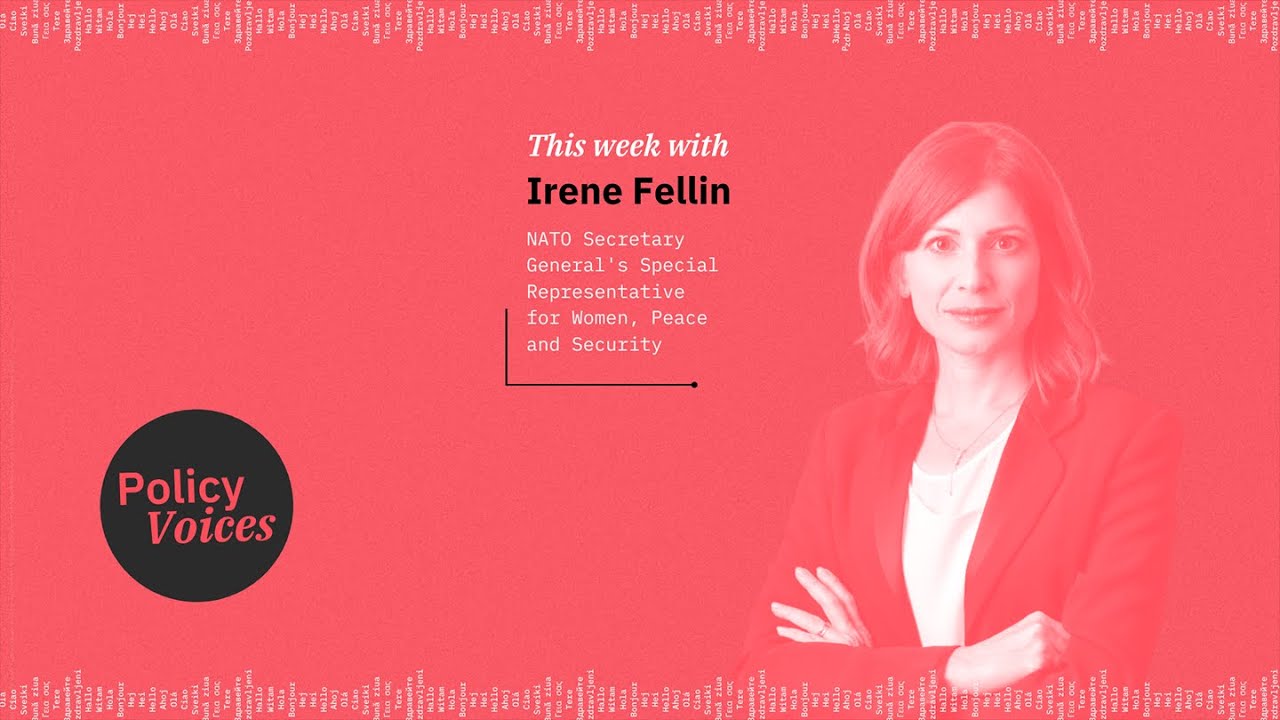 Policy Voices | Meet NATO’s Special Representative for Women, Peace and Security