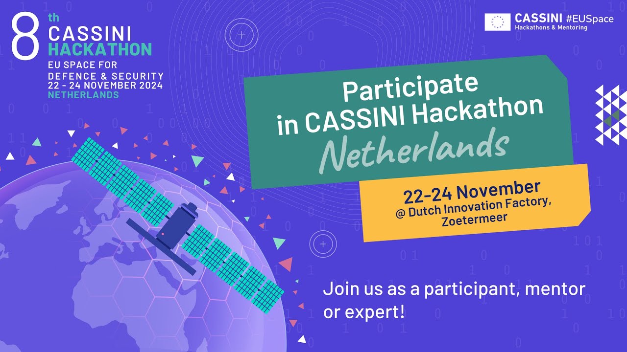 CASSINI Hackathon Big Ideas Campaign Webinar - Presentation by OPT/NET BV
