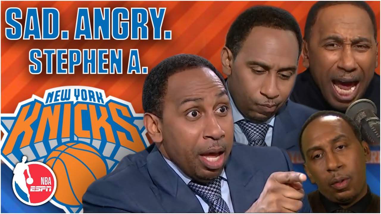 The best of Stephen A.'s Knicks meltdowns, rants and heartbreaks from 2019-20 | NBA on ESPN