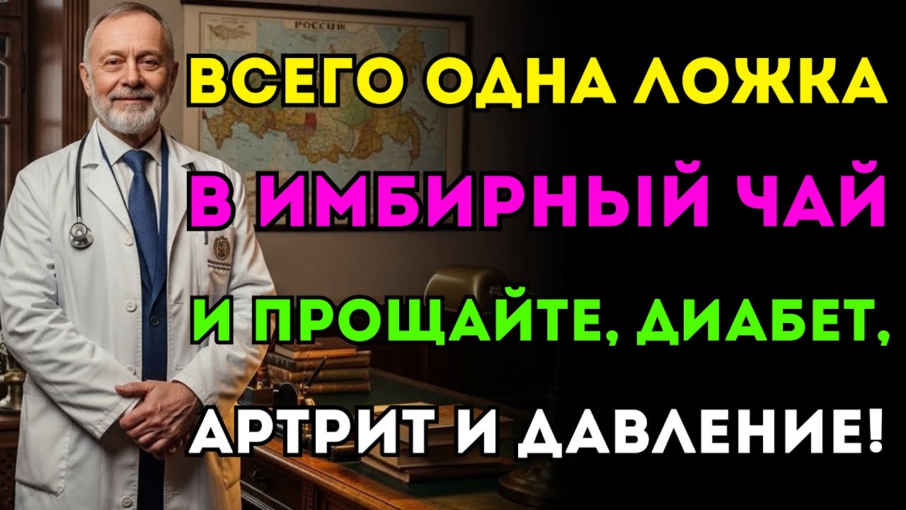 Врачи в шоке! Готовьте имбирь только ТАК, и все воспаления и болезни в старости уйдут.