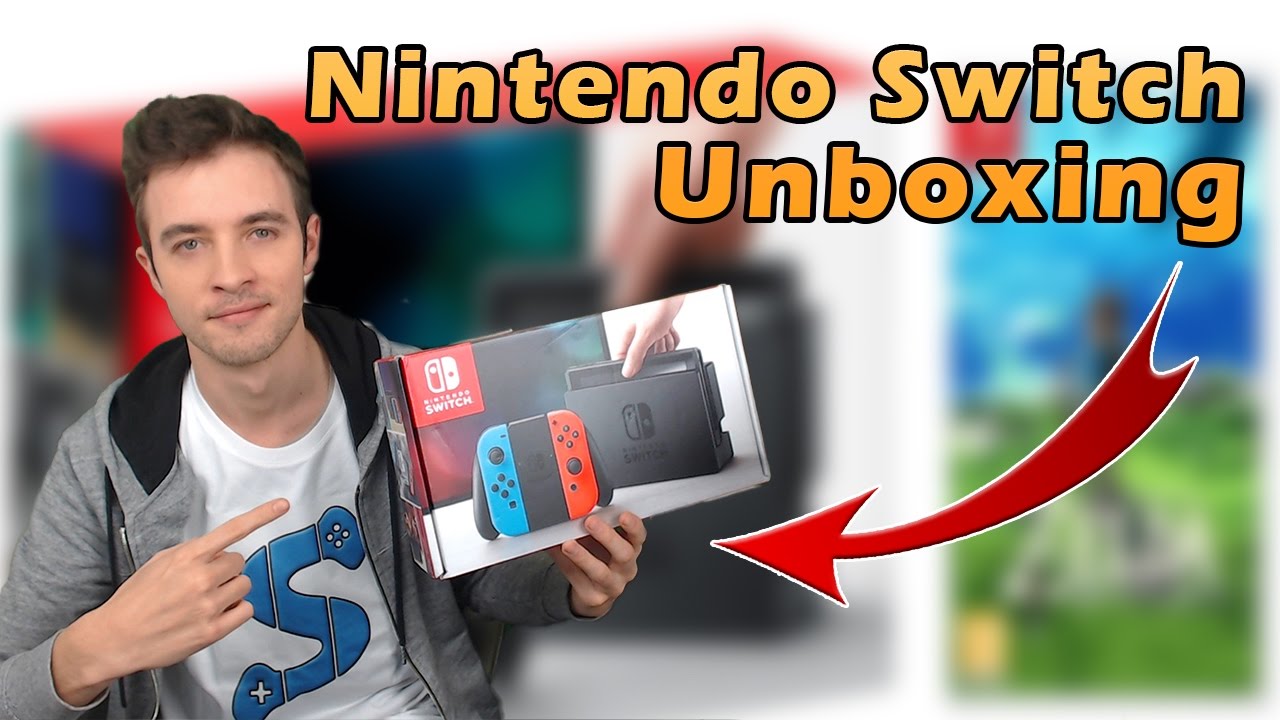 NINTENDO SWITCH : Unboxing !!!