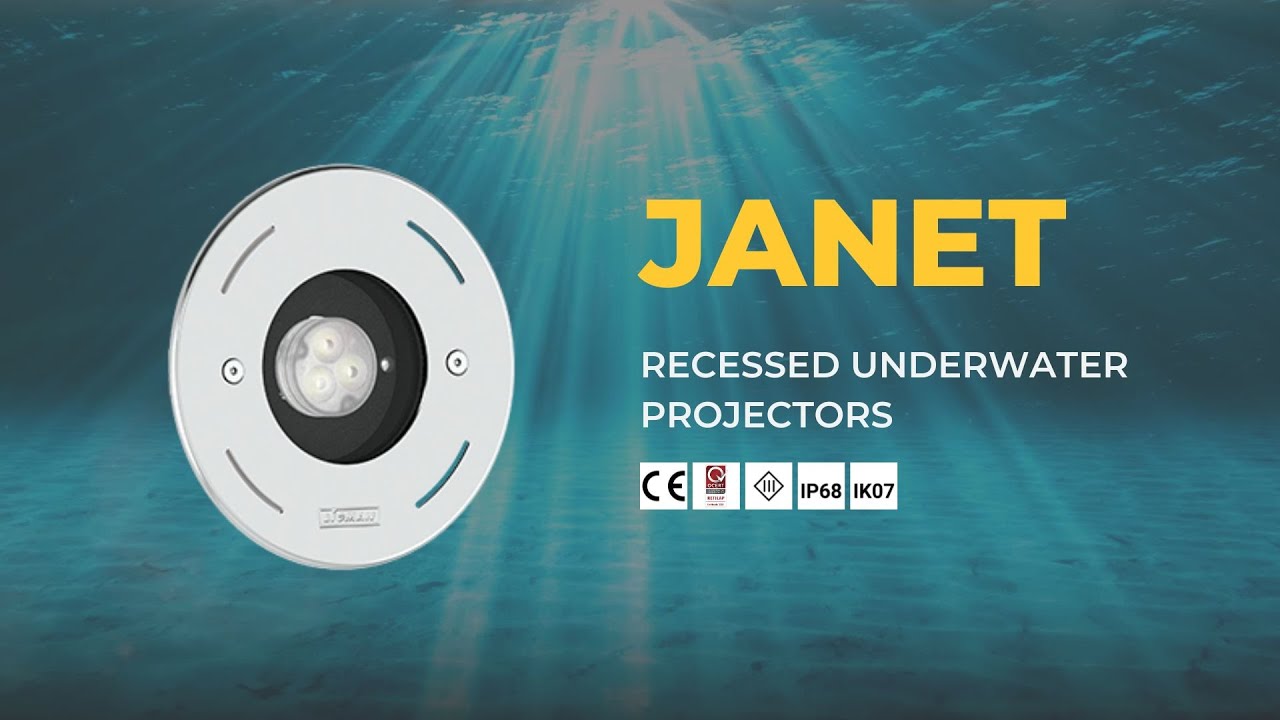 JANET - Recessed Underwater Projectors