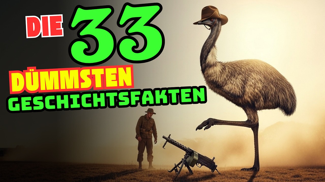 Die 33 dümmsten Geschichtsfakten (Verrückte Entscheidungen & Fails)