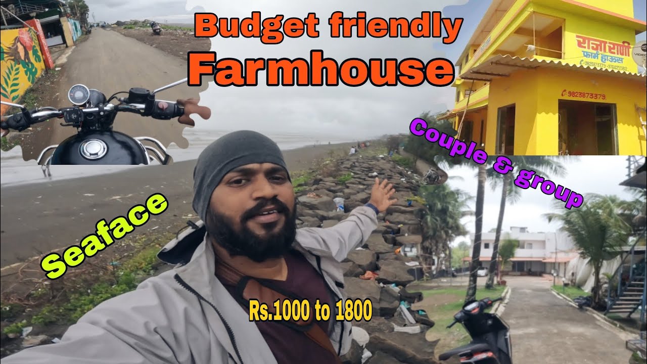 Budget friendly 5 farmhouse in Mumbai vasai virar Rajodi Couple & Group