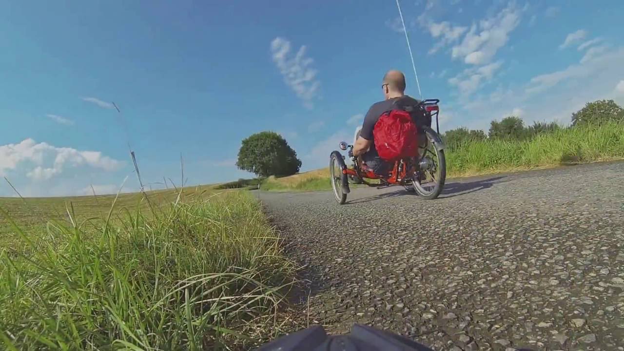 HP Velotechnik Scorpion 20 - mit Rohloff - erste Testfahrt