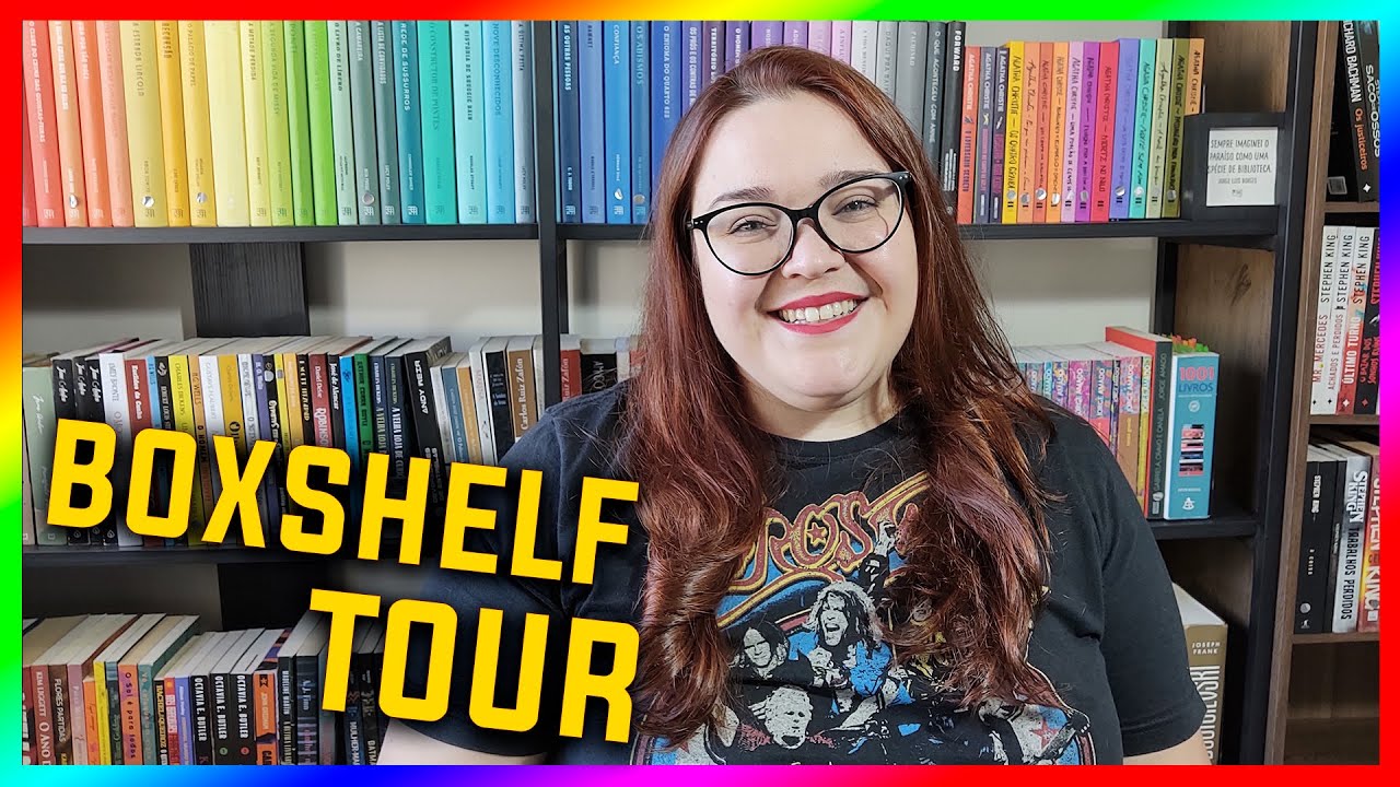 Os boxes da minha estante | Bookshelf Tour | Li num Livro