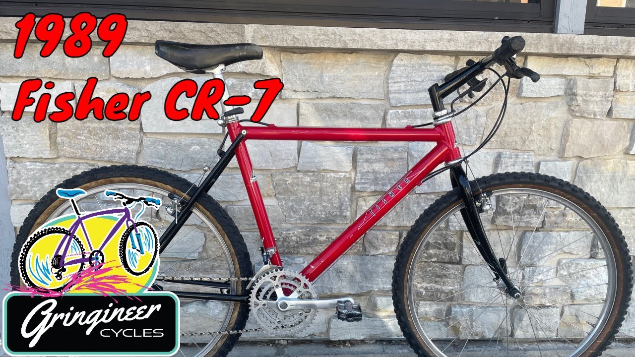 Обзор винтажного горного велосипеда — Fisher CR-7 1989 года