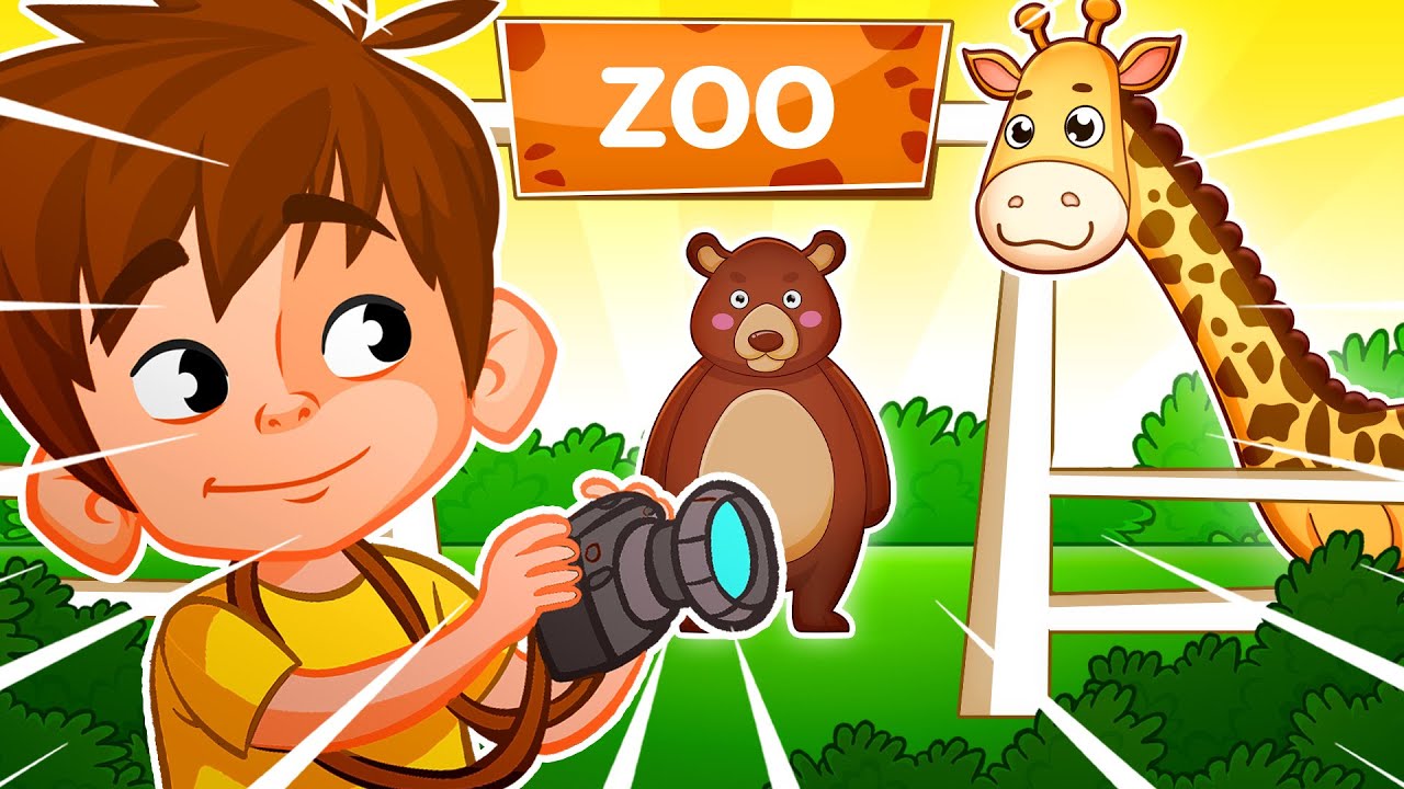 Przygoda w Zoo! 🐒🦓 Najlepsze Piosenki dla Dzieci o Zwierzętach! | Dziecięce Przeboje