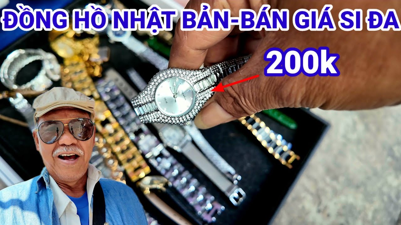 Quá Rẽ! ĐỒNG Hồ Nhật Bản-Bán Giá Si Đa 200k Một Chiếc 