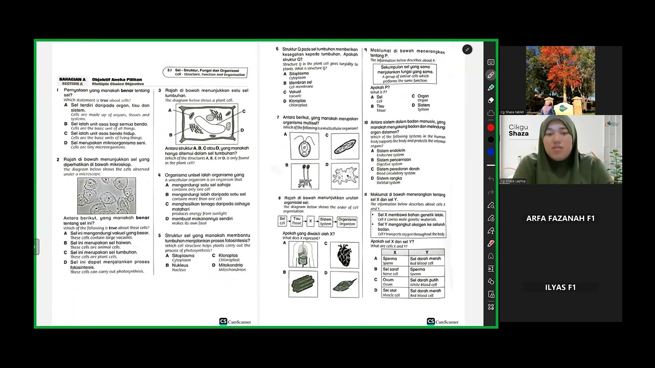 Sains Form 1 (21/2/26)