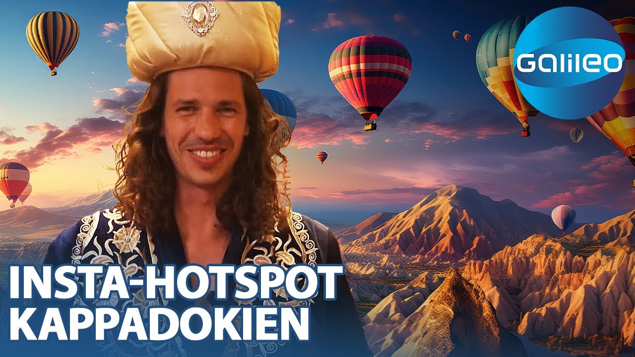 Heißluftballons, uralte Höhlen und schickes Rooftop: Insta-Hotspot Kappadokien