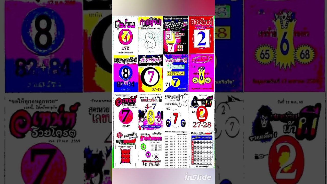17//01//2026//Thailand lottery 